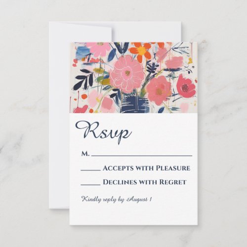 RSVP Card _ Floral Collection