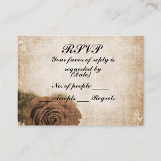RSVP Card Template