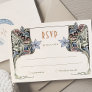 RSVP Card Victorian Grace Morris-Inspired Elegance