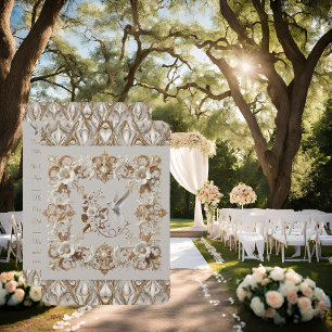 RSVP Card White Hummingbird Wedding