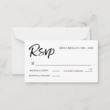 RSVP Card with # Attending Added