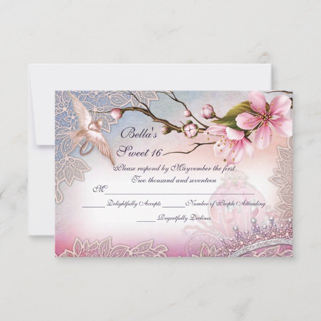 RSVP Cards for Invitations (Front)