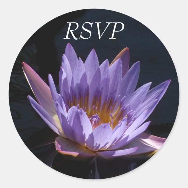 RSVP CLASSIC ROUND STICKER (Front)