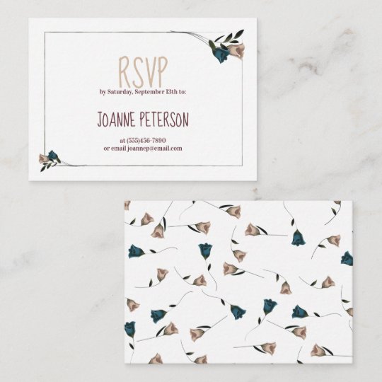 RSVP Enclosure Card