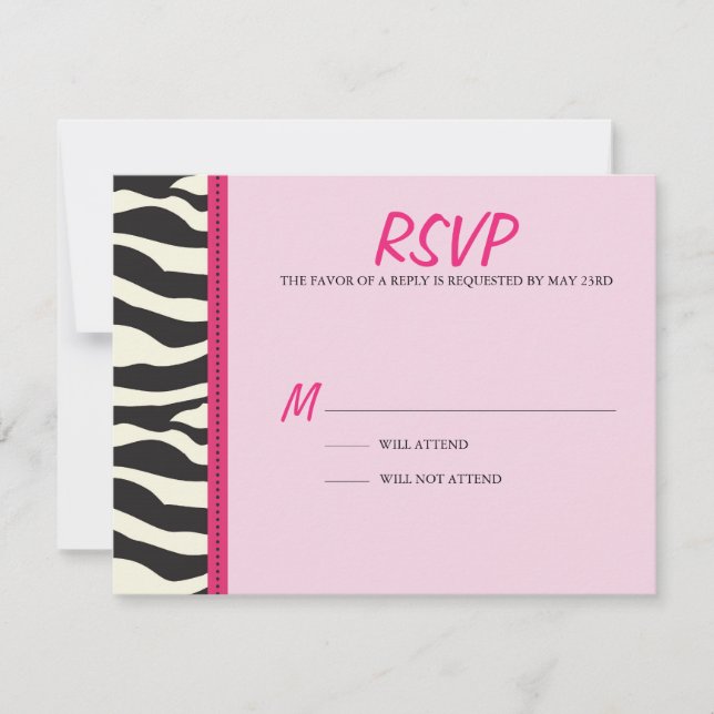 RSVP for Barb (Front)