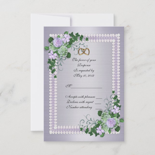 RSVP Lavender roses (Front)