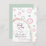 RSVP | Lively Fun Pink and Green Bubbles