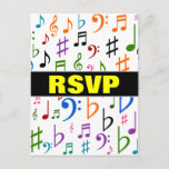 [ Thumbnail: "RSVP" + Many Colorful Music Notes and Symbols ]