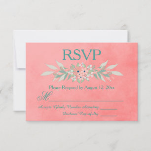RSVP Pink and Green Flowers