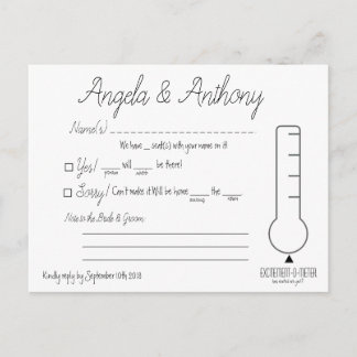 RSVP Postcard (Wedding)