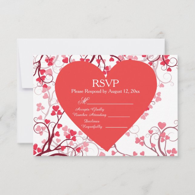 RSVP Red Hearts (Front)