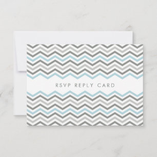 RSVP REPLY CARD :: chevron1 3