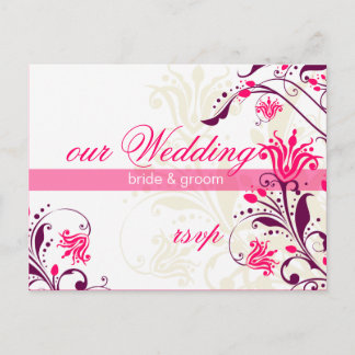 RSVP REPLY CARD :: lily