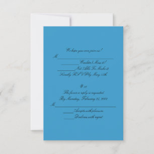 RSVP Response Card