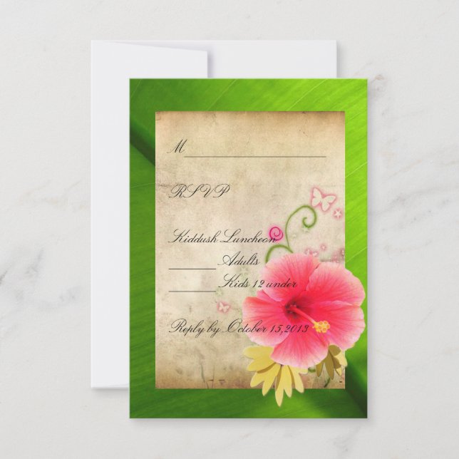 RSVP Response Card 2 (Front)