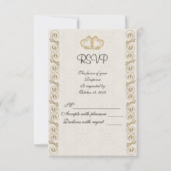 Rsvp Response Card Traditional by Irisangel at Zazzle
