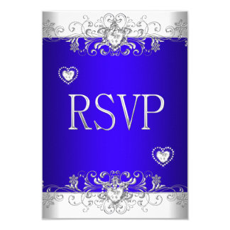 Royal Blue Wedding Invitations Announcements Zazzle