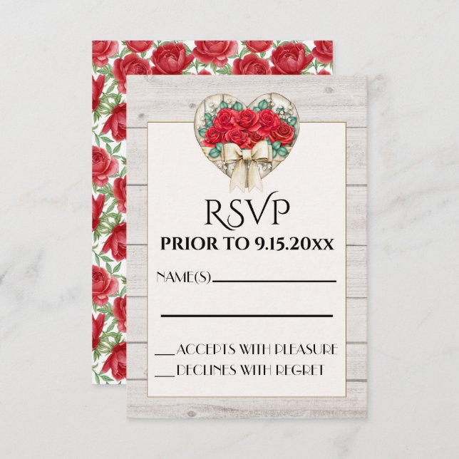 RSVP See Back (Front/Back)