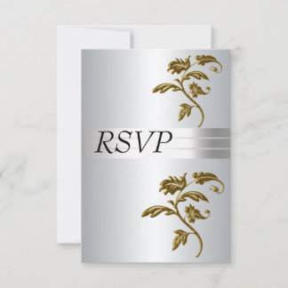 RSVP Silver Invitation