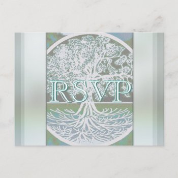 Rsvp | Tree Of Life Invitation Postcard by thetreeoflife at Zazzle