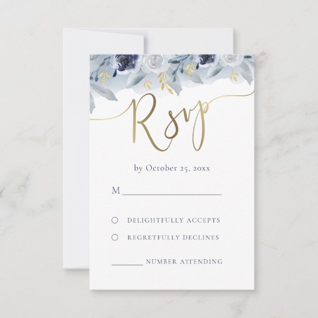 RSVP wedding Card (Front)