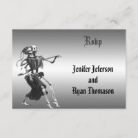 RSVP wedding card