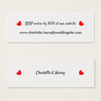 RSVP Wedding Website Personalized