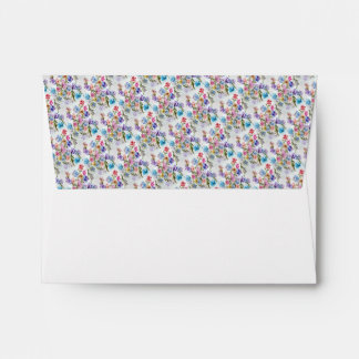 RSVP WHIMSICAL PATTERN ENVELOPE