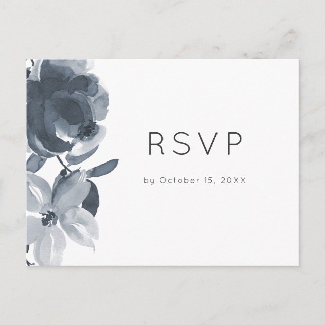Rsvp with Meal Choice Invitation Postcard (Front)