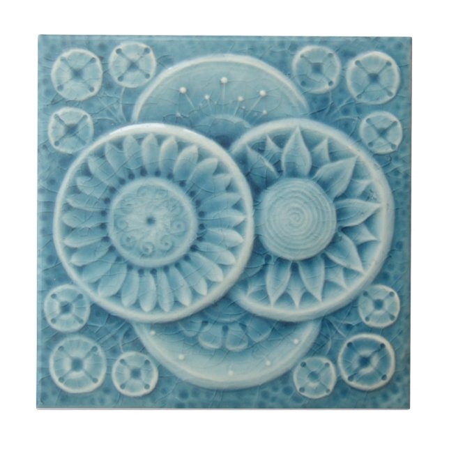 RT006 Faux-Relief Antique Reproduction Tile (Front)