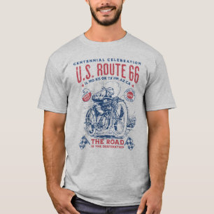 RT 66 Centennial Tee - Vintage Moto
