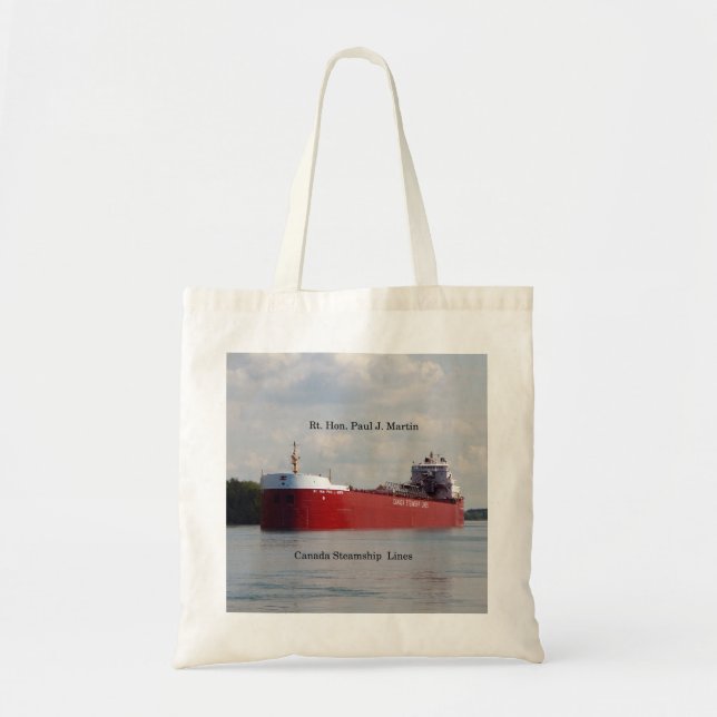 Rt Hon Paul J. Martin tote bag (Front)