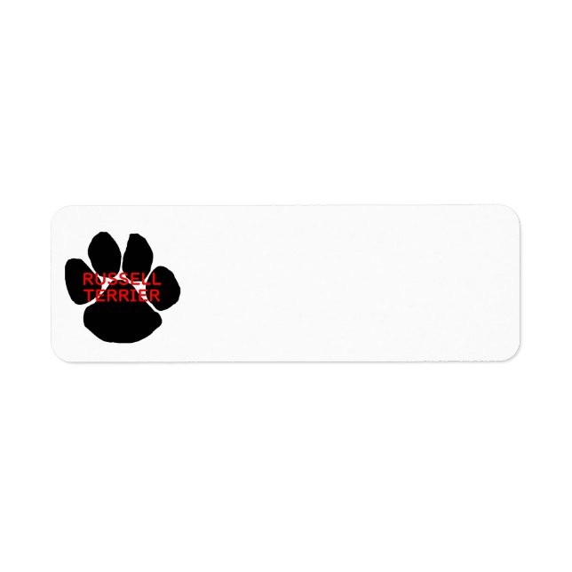 rt name paw label (Front)