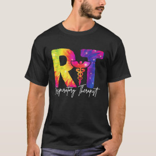 RT Respiratory Therapist Caduceus Medical Symbol T T-Shirt