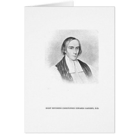 Rt. Rev. Christopher Edwards Gadsden Cards (Front)