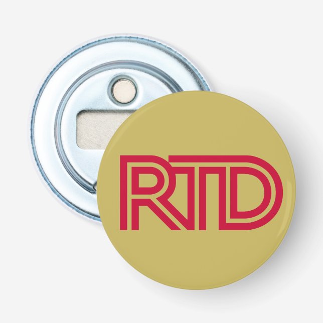 RTD Mining Bottle Opener (Front)