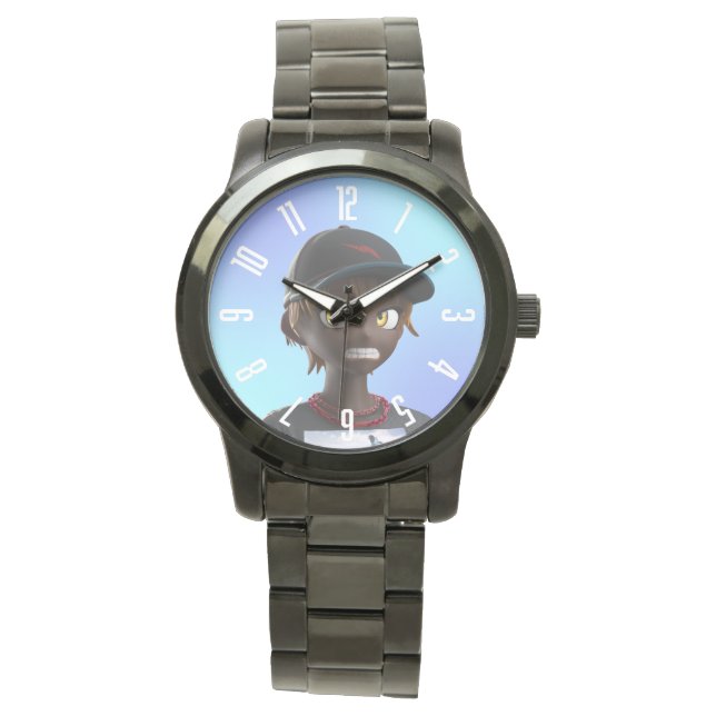 RTFKT x Murakami CloneX 6061 Black Watch (Front)