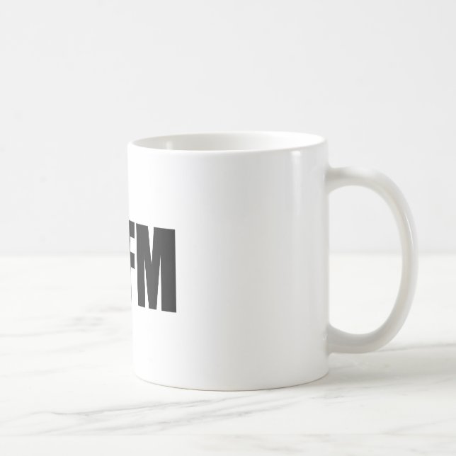 RTFM - Advice on a mug (Right)