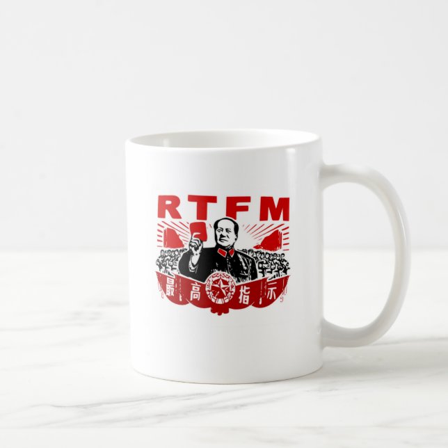 RTFM Mao Coffee Mug (Right)