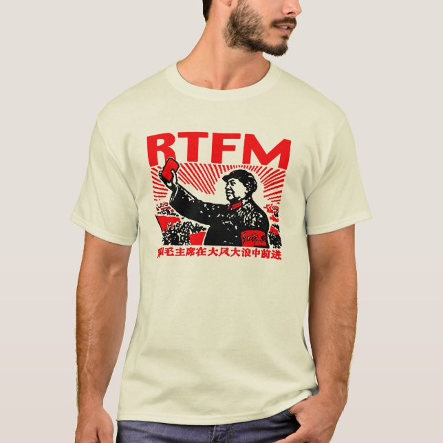 RTFM Mao's Little Red Book T-Shirt (Front)