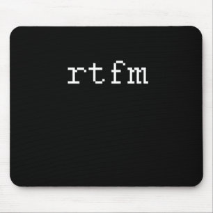 RTFM MOUSE PAD