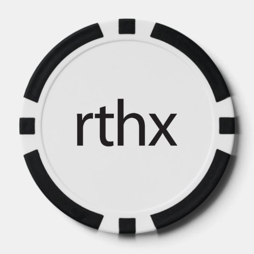 rthxai poker chips