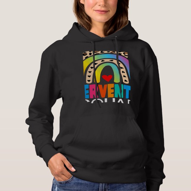 RTI Team Response Teacher Back to School Intervent Hoodie (Front)
