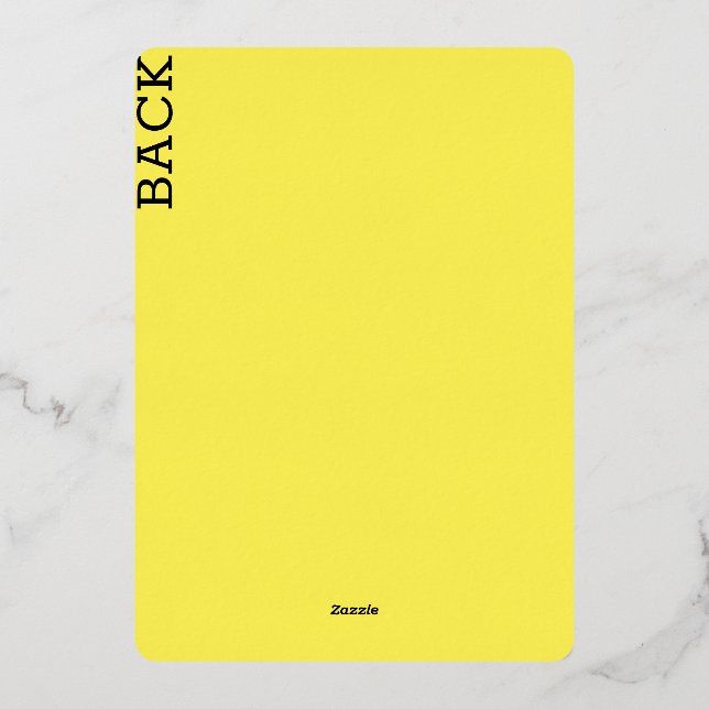 rtseh foil holiday card (Back)