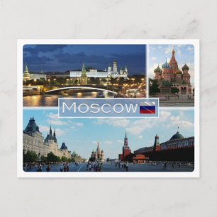 RU Russia - Moscow - Postcard