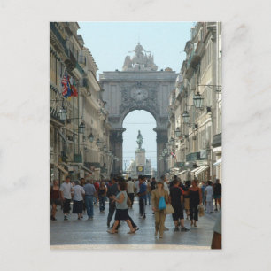 Rua Augusta - Lisbon Postcard