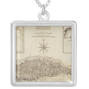 Ruatan or Rattan Silver Plated Necklace