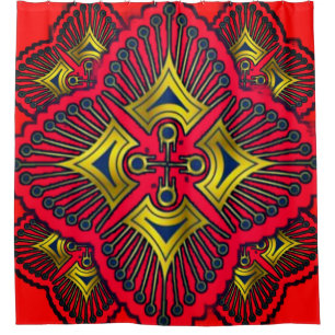 Rub-a-Dub-Dub Colorful 3D Shower Curtain – Vibrant