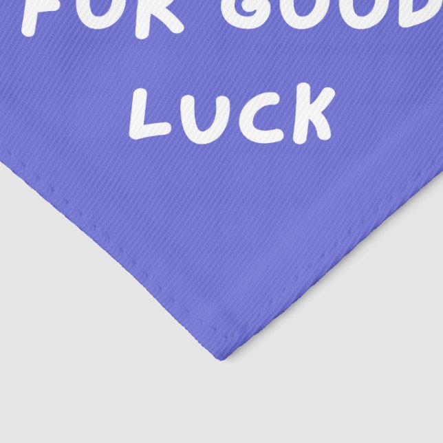 Rub Belly for Good Luck Pet Bandana Collar (Corner)