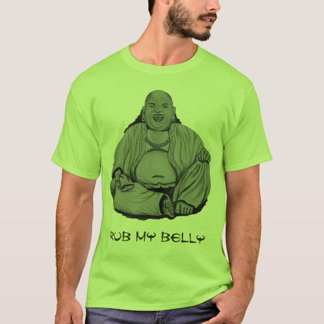Rub Buddha Belly T-Shirt (Front)
